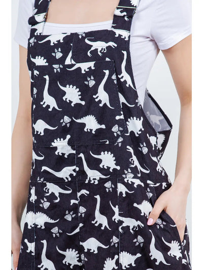 Dino Corduroy Overalls