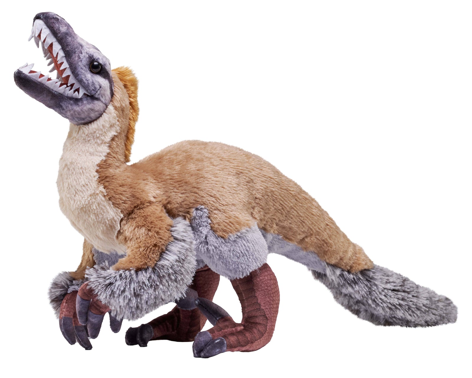 Artist-Dino Velociraptor Stuffed Animal 15"