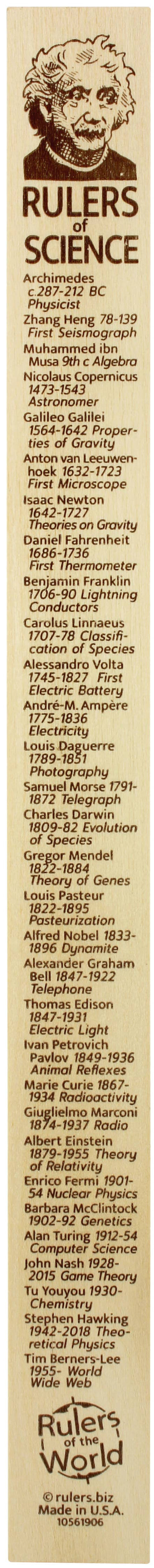 Rulers of Science