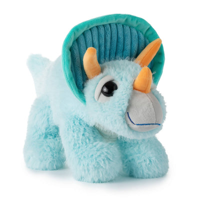 Fuzzlez Triceratops Dinosaur Plush