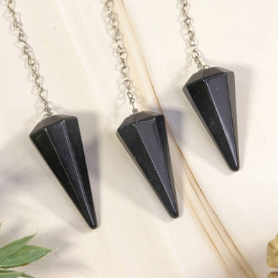 Black Obsidian Pendulum