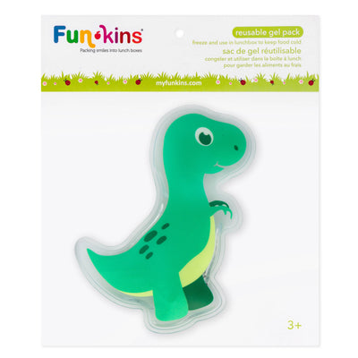 Reusable gel dino ice pack