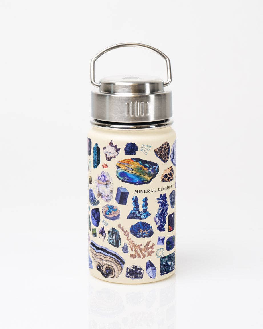 Gems & Minerals Stainless Steel Bottle (12 oz)