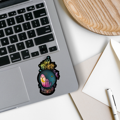 Crystal Ball Sticker