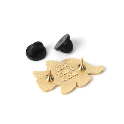 Triceratops Constellation Pin - 2 Posts | Hard Enamel Pin