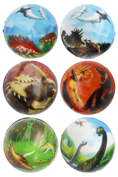 Jurassic Dinosaur Pu Foam Bouncy Stress Ball