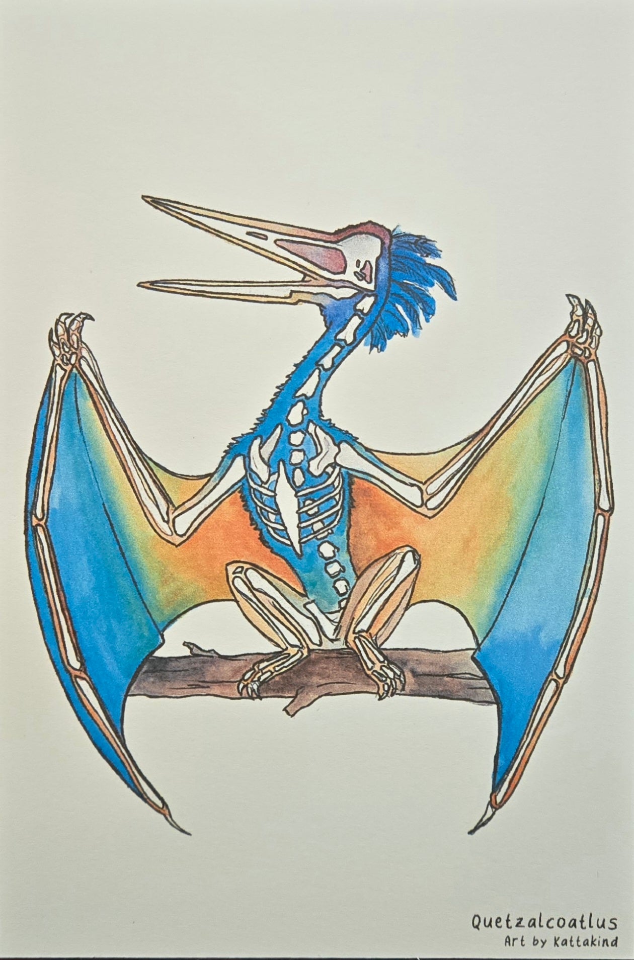 Quetzalcoatlus Postcard