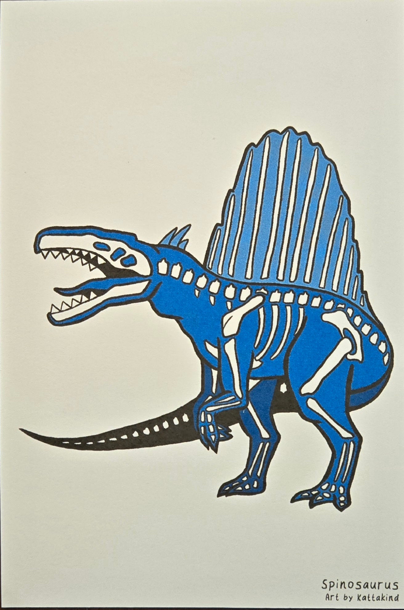 Spinosaurus Postcard