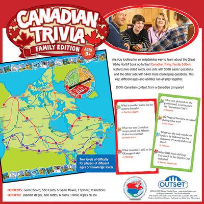 Canadian Trivia Family Edition