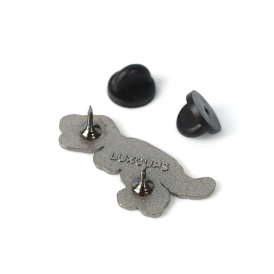 T-Rex Skeleton Pin - 2 Posts | Hard Enamel | Collectable Pin
