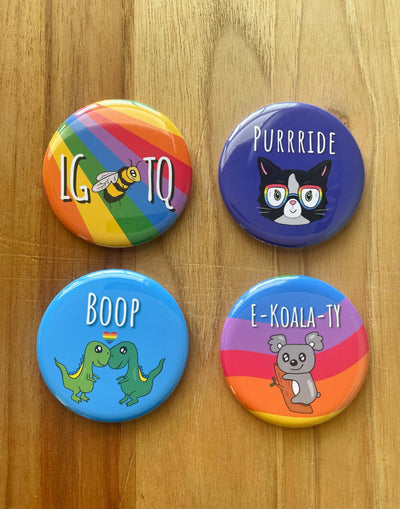 Taste The Rainbow Pride Magnet Pack of Puns
