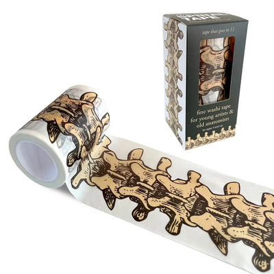 This Is Spinal Tape: Skeleton Anatomy Washi Tape