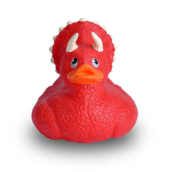 Rubber Duck Triceratops 4"