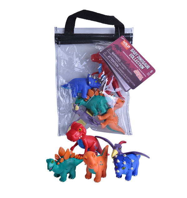 Zipper Bag of Baby Dinos