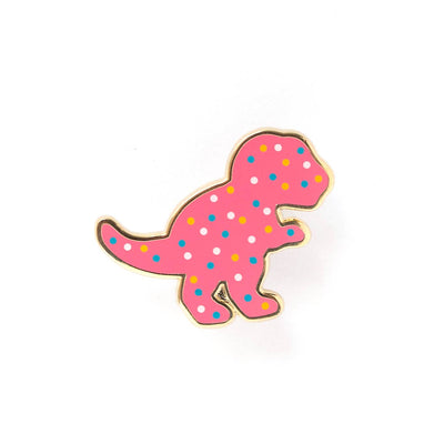 Trex Dino Cookie Pin - 2 Posts | Hard Enamel | Collectable