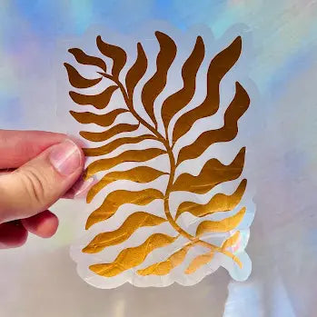 Botanical Suncatcher | Window Cling | Rainbow Maker Sticker