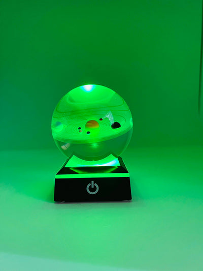 3D Crystal Solar System