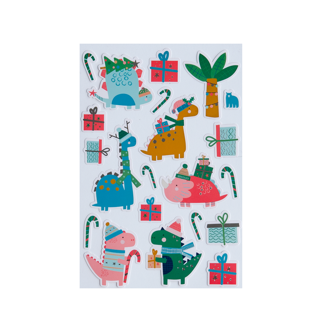 Roarsome Holidays Sticker Sheet