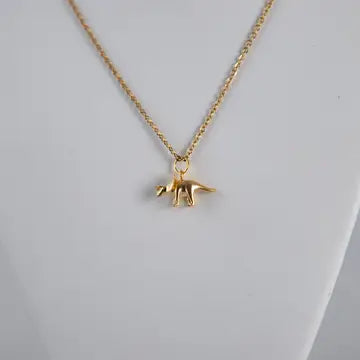 Triceratops Necklace