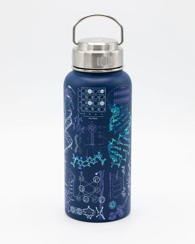 Genetics & Dna 32 oz Steel Bottle