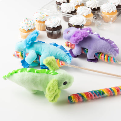 Axolotl Plush w/Lollypop