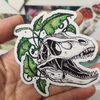 T.rex w/vines magnet