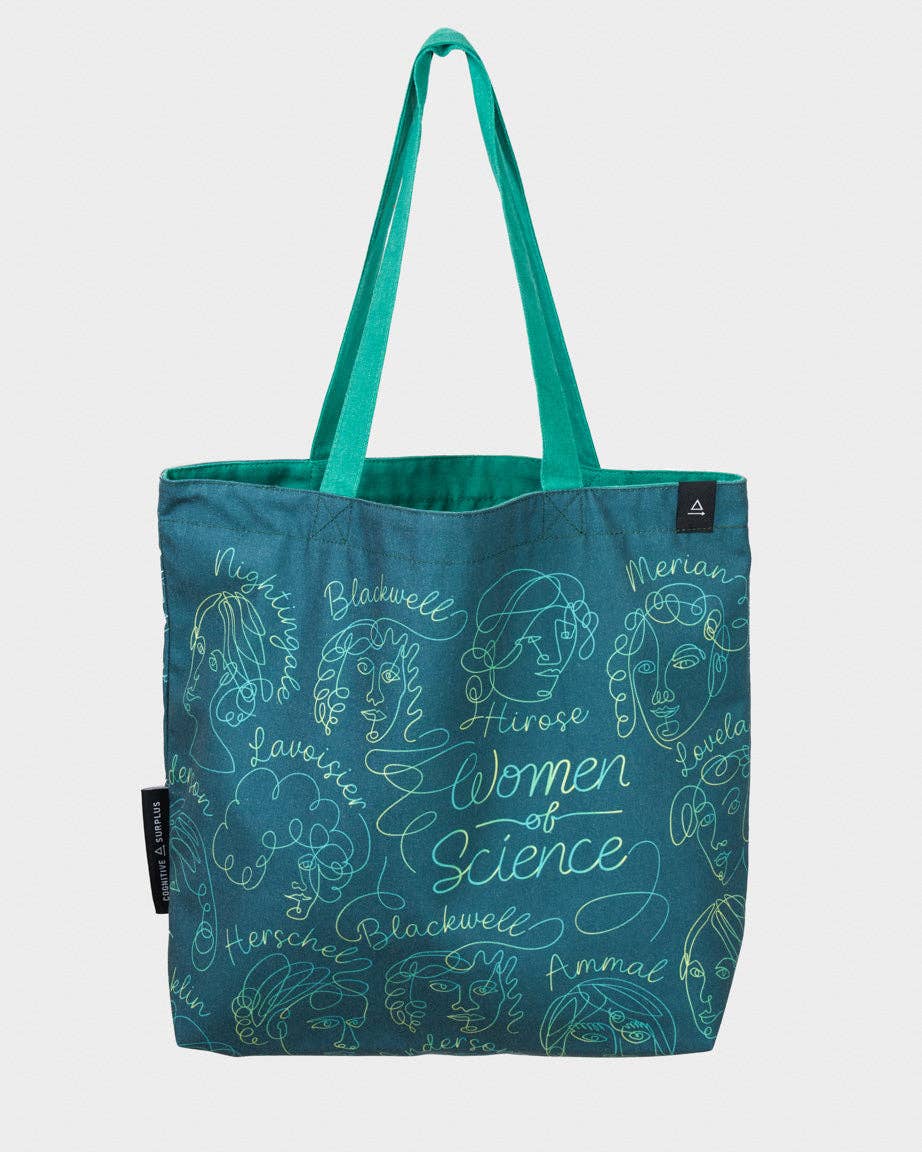 Women of Science Reversible Canvas Tote Bag