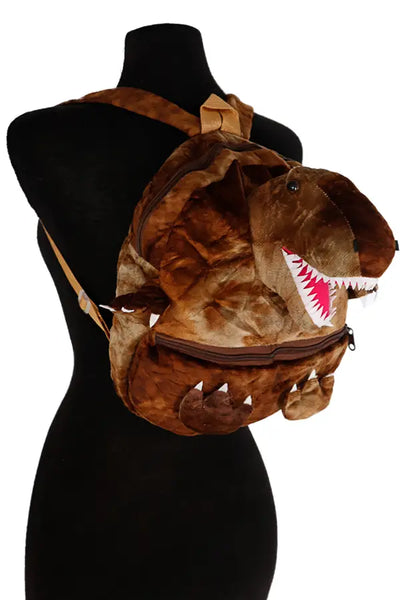 Kids Dinosaur Plushie Backpack