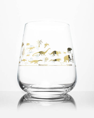 Geological Time Scale Wine Glass