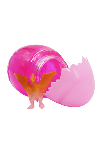 Jumbo Dino Figurine Egg Glitter Slime