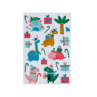 Roarsome Holidays Sticker Sheet