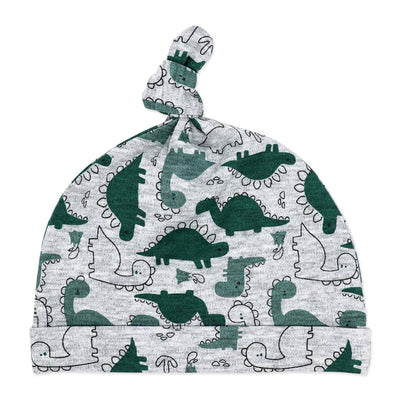 3 Piece Footed Set-Green Dinosaur