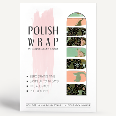 Jurassic Dino Nail Polish Wraps
