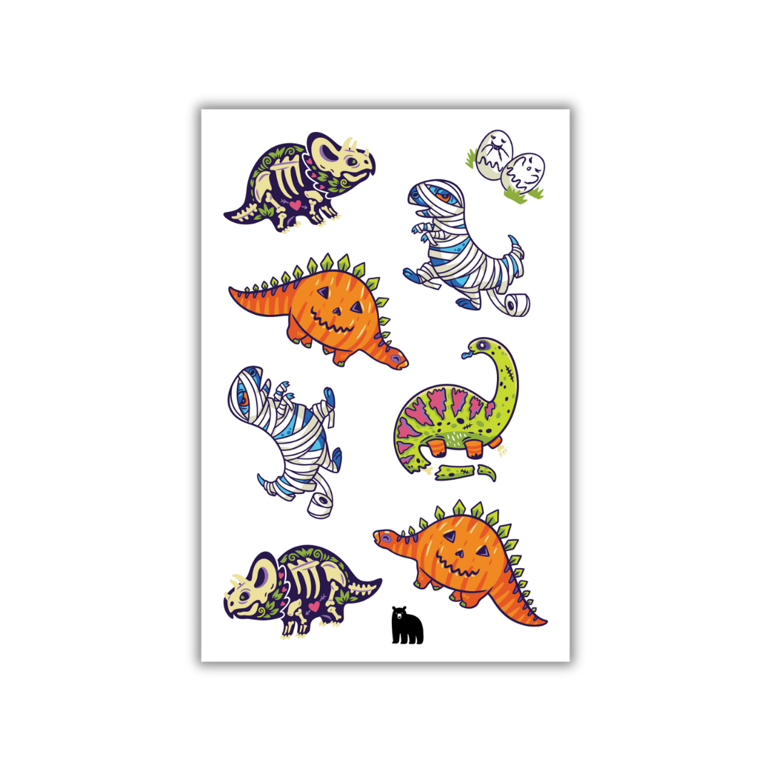 Trick Rawr Treat Sticker Sheet