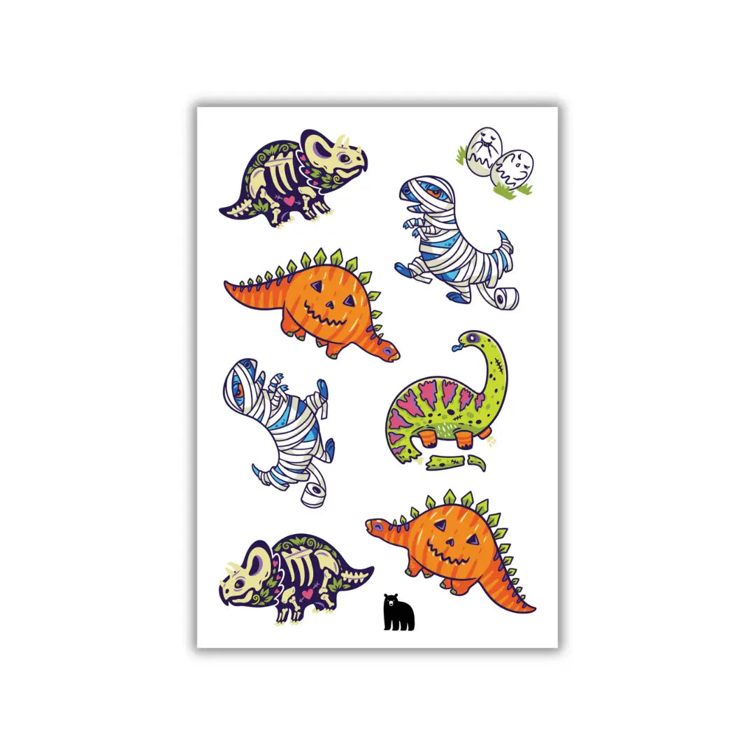 Trick Rawr Treat Sticker Sheet