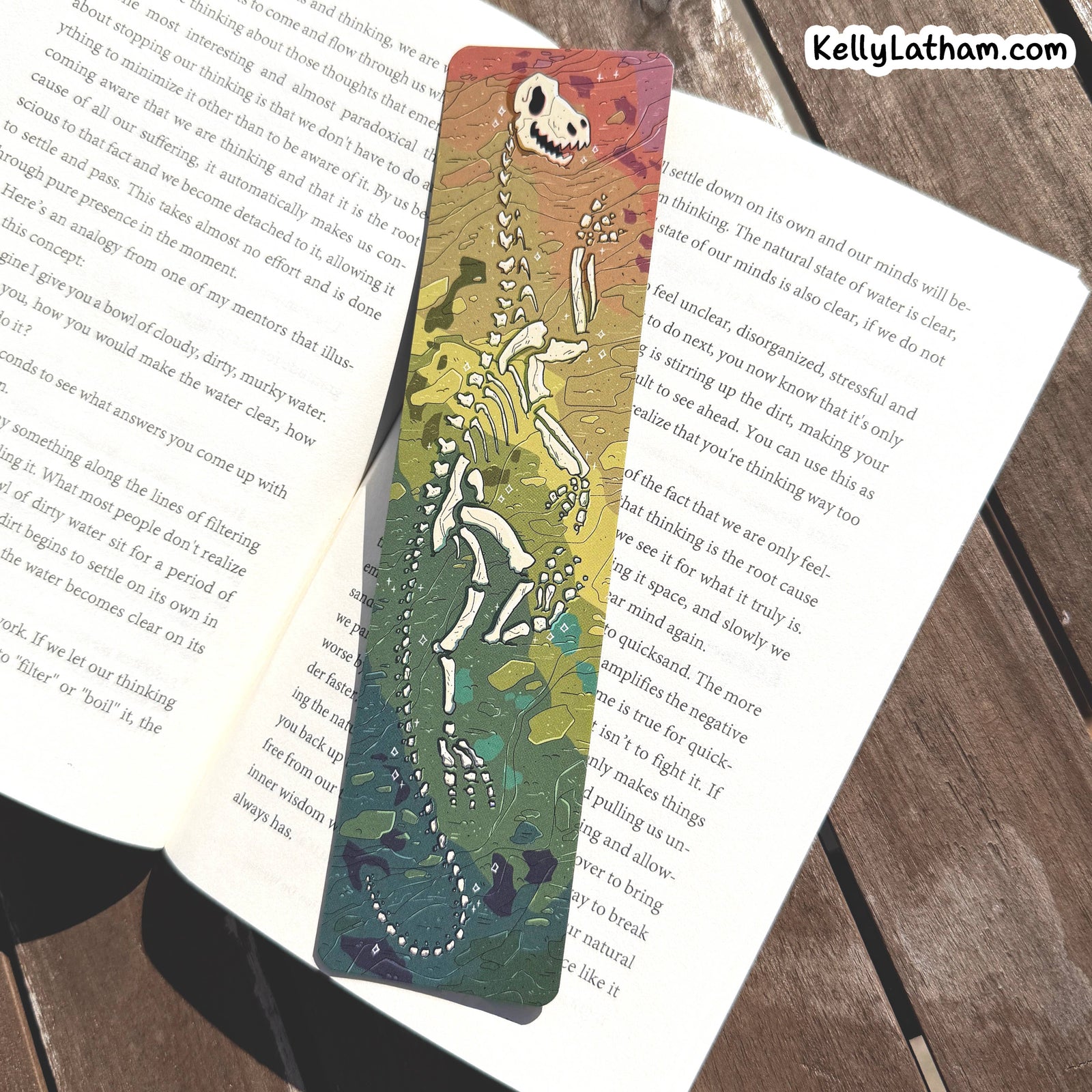 Dinosaur Fossil Bookmark