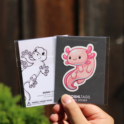 Kawaii Dinosaur Sticker