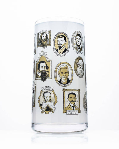 Great Beards of Science Drinking Glass