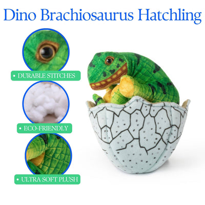 Brachiosaurus Hatchling Dinosaur Plush