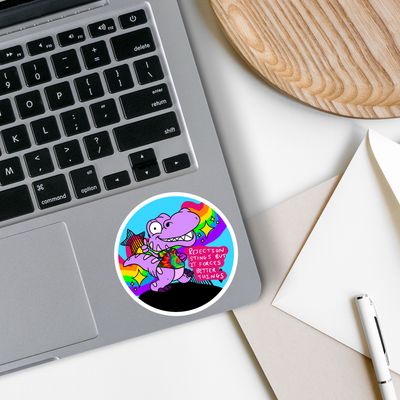 Rejection Stings Vinyl Sticker
