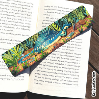 Reading Spinosaurus Bookmark