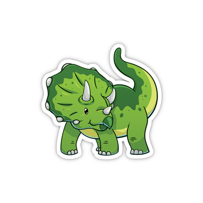 Triceratops Sticker