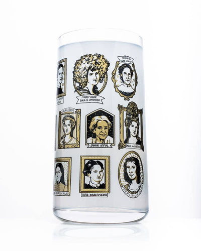 Great Women of Science Drinking Glass 18oz