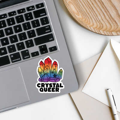 Crystal Queer sticker