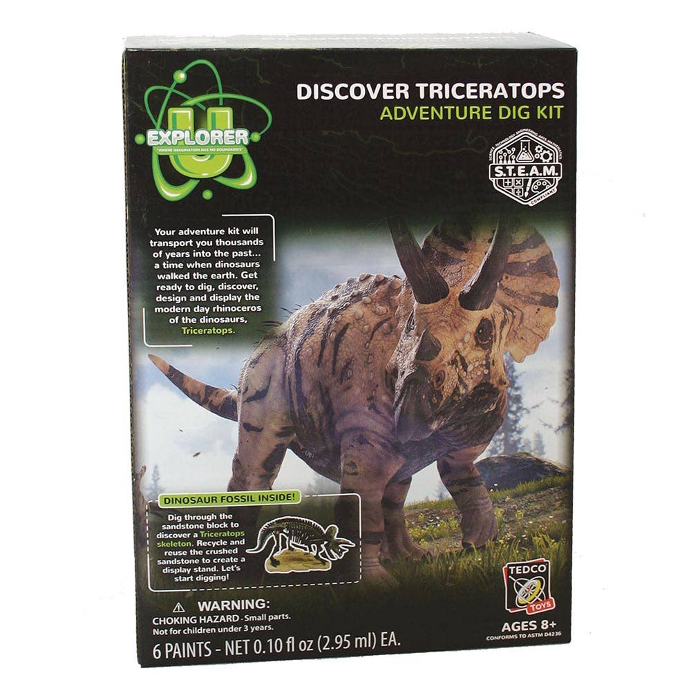 Triceratops Discover Dig Kit
