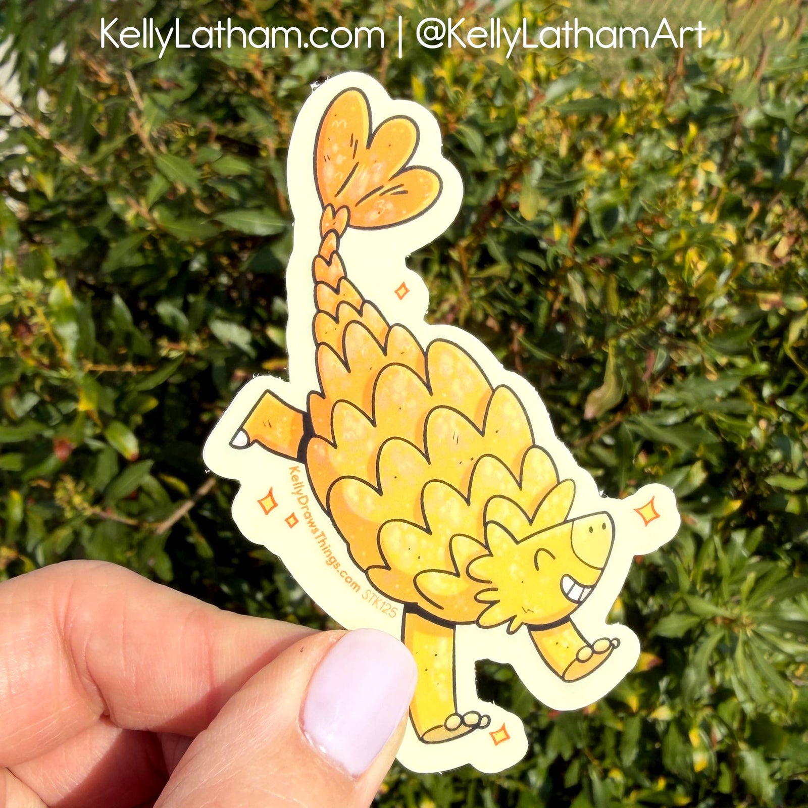 Cute Ankylosaurus Dinosaur Sticker