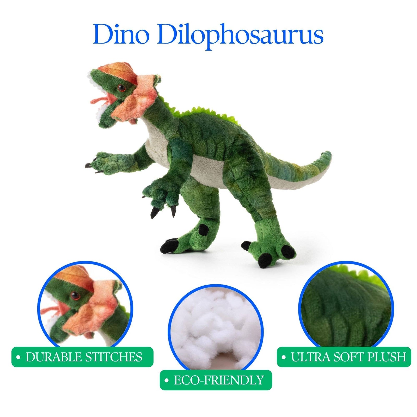 Small Dilophosaurus 16" Plush