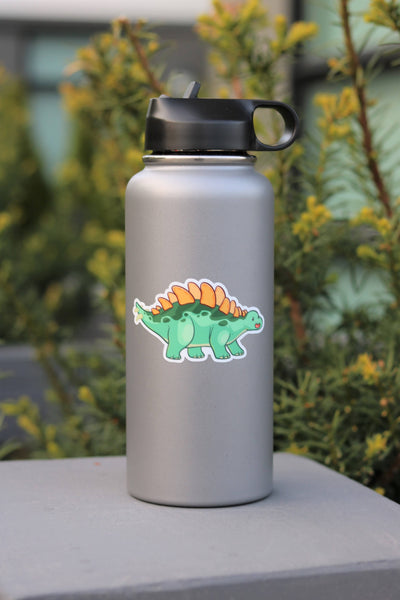 Stegosaurus Sticker | Fun Dino Stickers For Laptops, Notepad