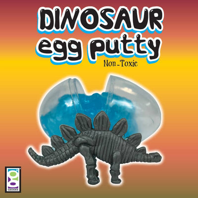 DINOSAUR EGG PUTTY   24/BX