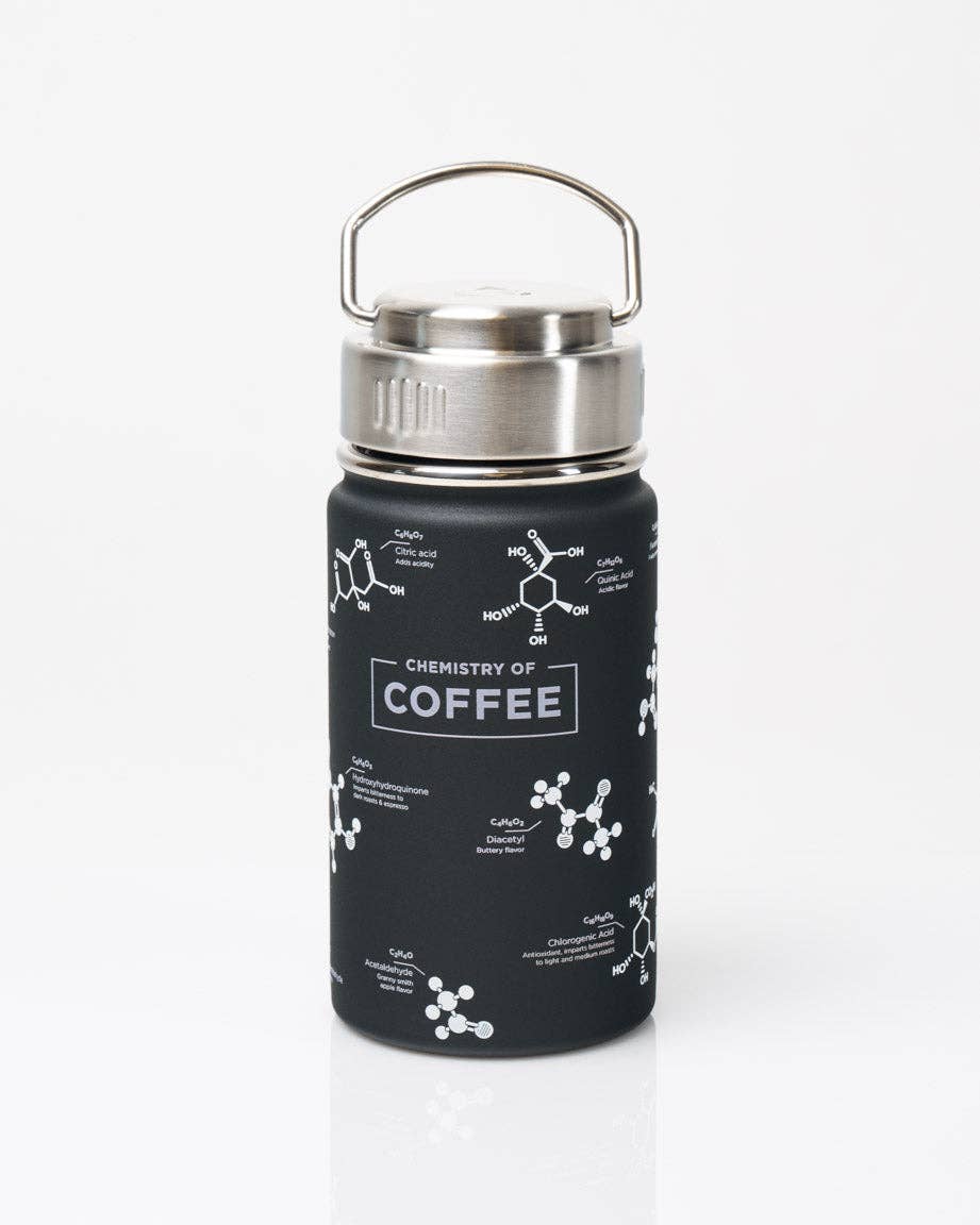 Coffee Chemistry Stainless Steel Bottle (12 oz)